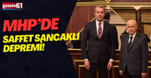 MHP'de Saffet Sancaklı istifa etti