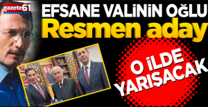 Esfane valinin oğlu, MHP'den Tokat adayı