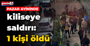 Kiliseye silahlı saldırı... 1 kişi hayatını kaybetti