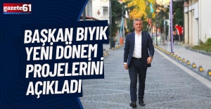 BAŞKAN BIYIK YENİ DÖNEM PROJELERİNİ AÇIKLADI 