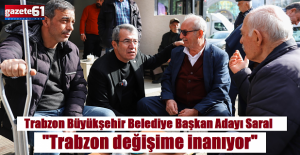 "Bu kentin insanları değişime inanıyor"