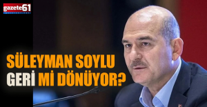 Süleyman Soylu geri mi dönüyor?